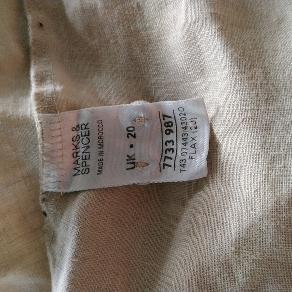 Marks & Spencer Linen Top - Picture 6 of 8